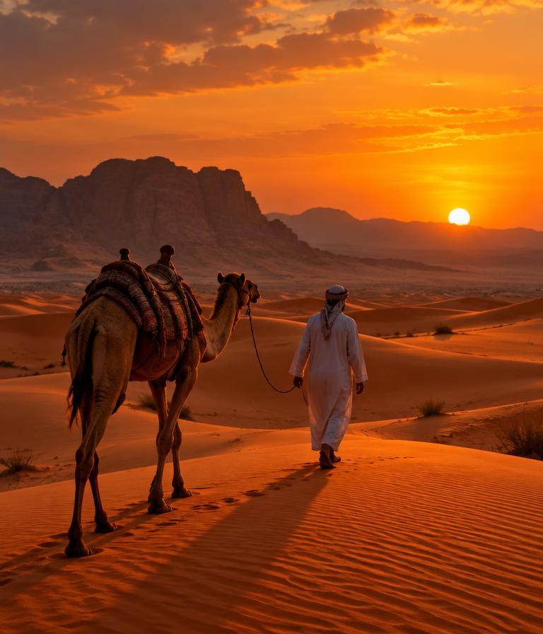 Desert Camping in Oman