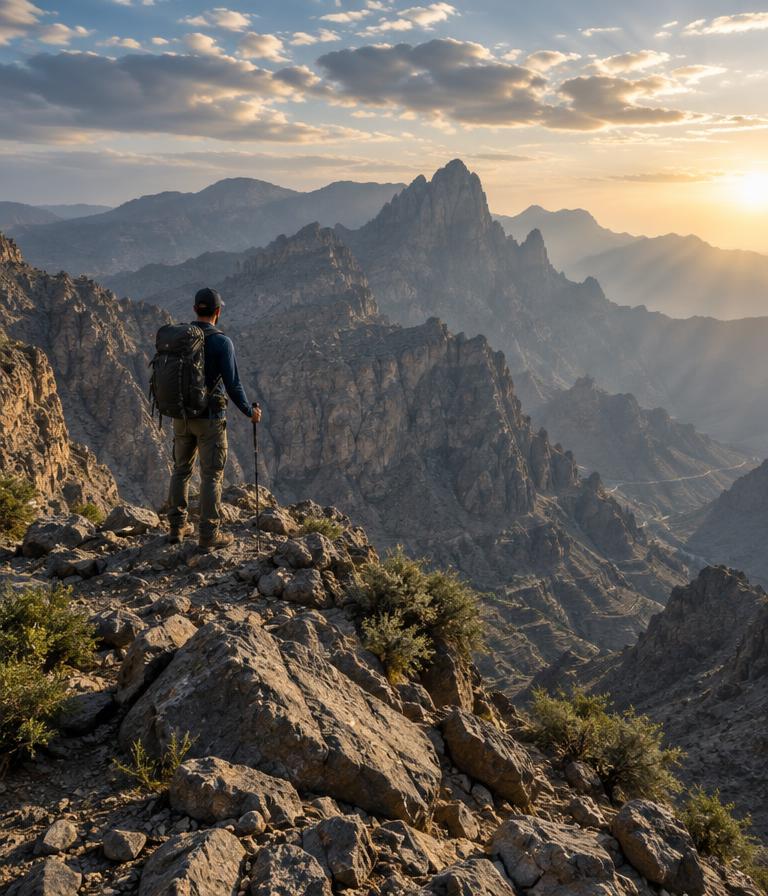 Mountain Trekking in Oman