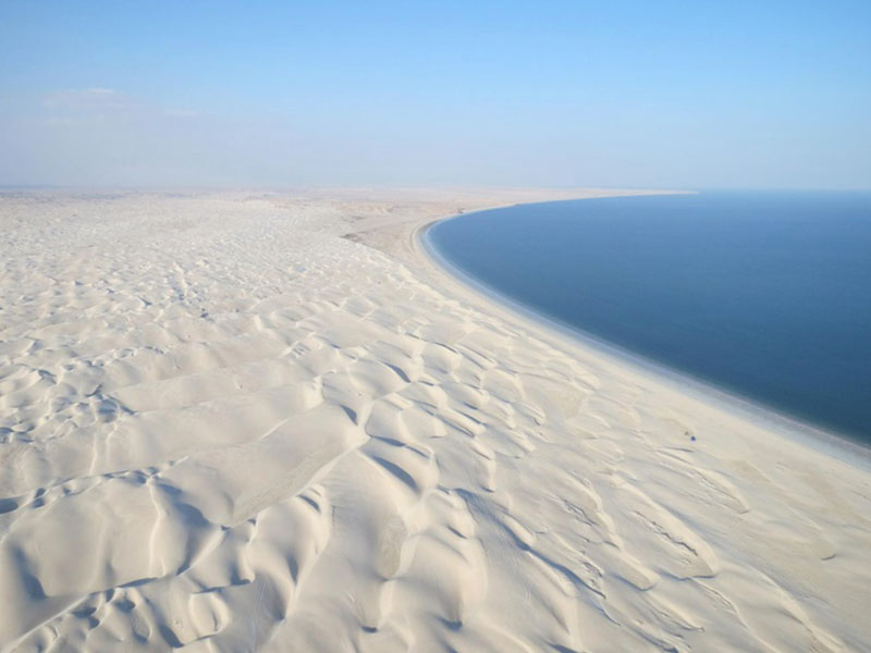 Across the Desert to Khaluf